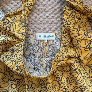 Apiece Apart Yellow Jumpsuit